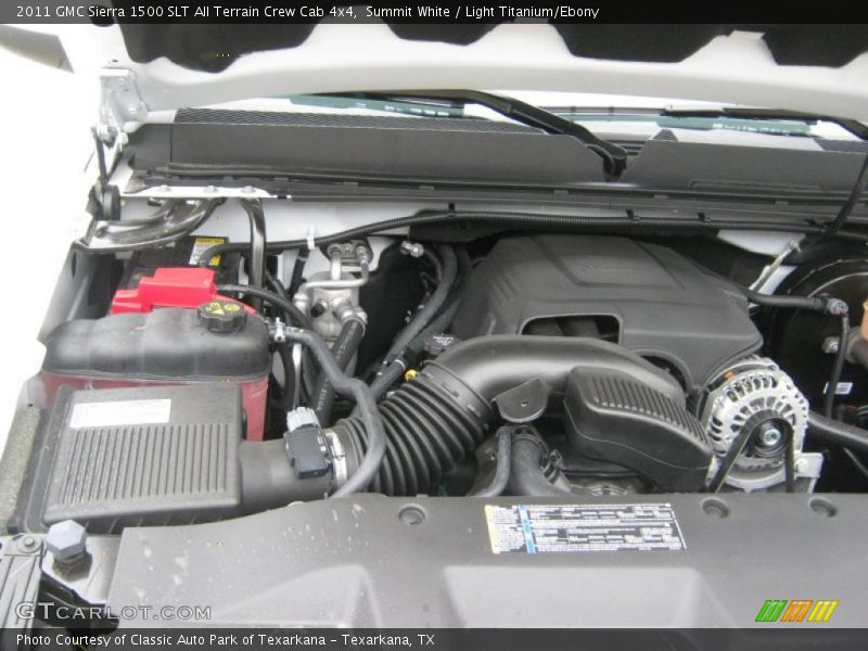  2011 Sierra 1500 SLT All Terrain Crew Cab 4x4 Engine - 6.2 Liter Flex-Fuel OHV 16-Valve VVT Vortec V8