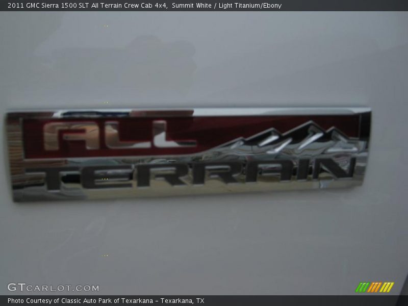  2011 Sierra 1500 SLT All Terrain Crew Cab 4x4 Logo
