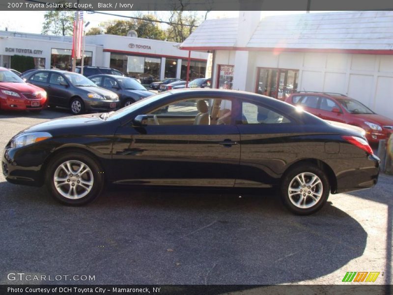 Black / Ivory 2007 Toyota Solara SE Coupe
