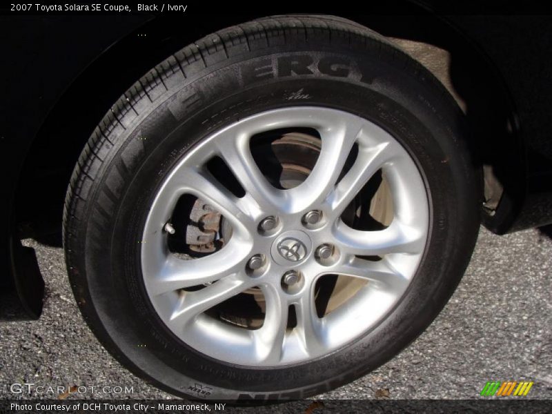 Black / Ivory 2007 Toyota Solara SE Coupe