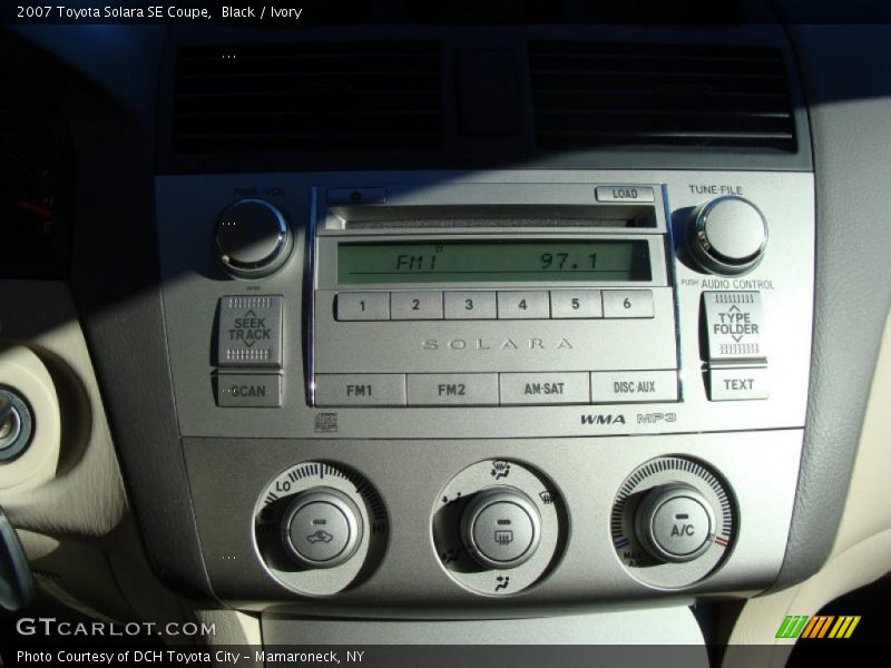 Black / Ivory 2007 Toyota Solara SE Coupe