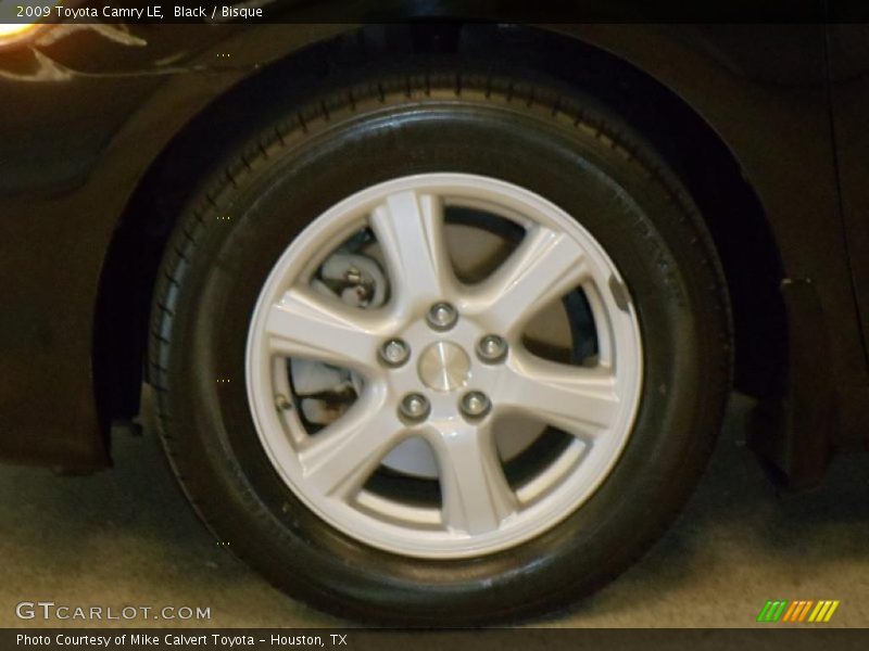 Black / Bisque 2009 Toyota Camry LE