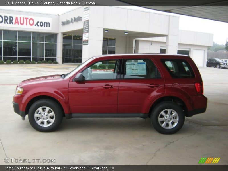 Sangria Red / Charcoal 2011 Mazda Tribute i Touring
