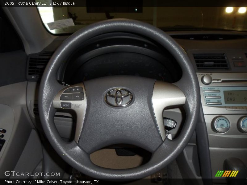 Black / Bisque 2009 Toyota Camry LE
