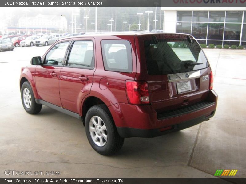 Sangria Red / Charcoal 2011 Mazda Tribute i Touring