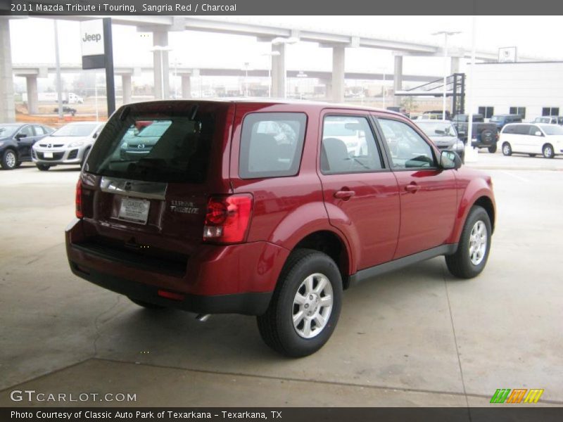 Sangria Red / Charcoal 2011 Mazda Tribute i Touring