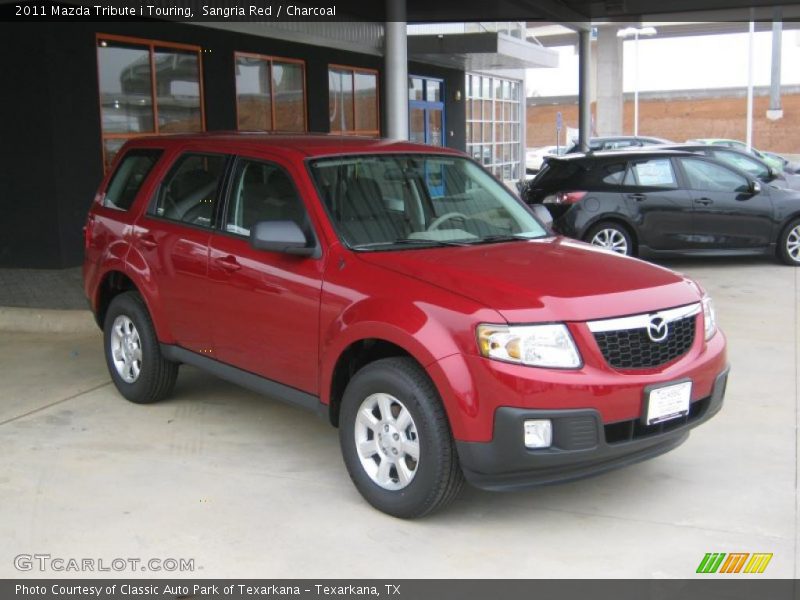 Sangria Red / Charcoal 2011 Mazda Tribute i Touring