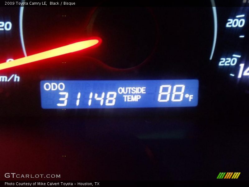 Black / Bisque 2009 Toyota Camry LE