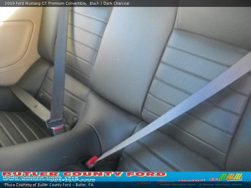 Black / Dark Charcoal 2009 Ford Mustang GT Premium Convertible