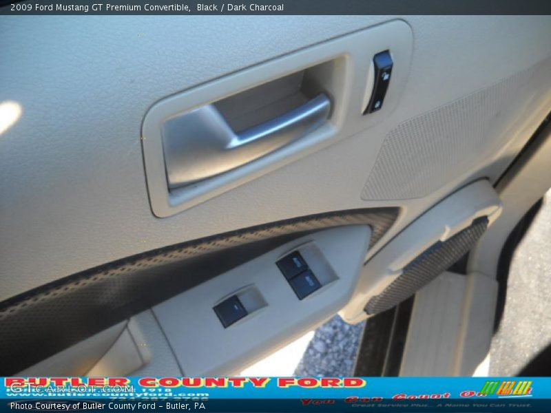 Black / Dark Charcoal 2009 Ford Mustang GT Premium Convertible