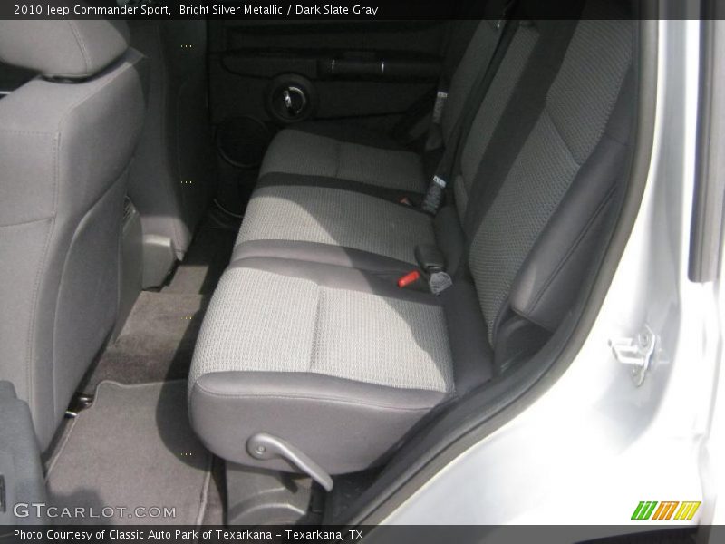 Bright Silver Metallic / Dark Slate Gray 2010 Jeep Commander Sport