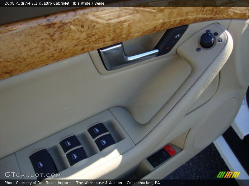 Door Panel of 2008 A4 3.2 quattro Cabriolet