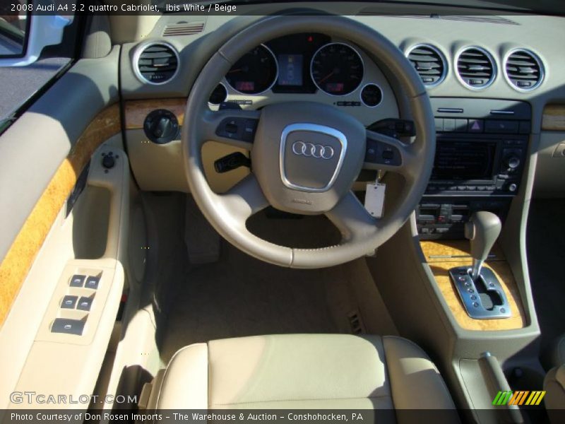  2008 A4 3.2 quattro Cabriolet Steering Wheel