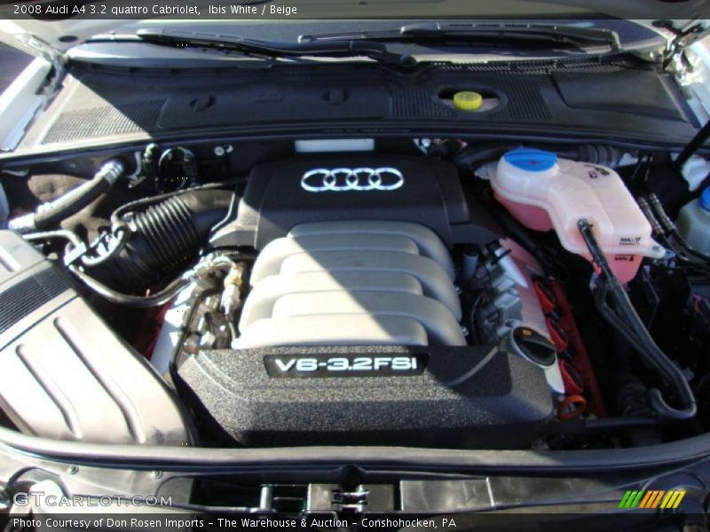  2008 A4 3.2 quattro Cabriolet Engine - 3.2 Liter FSI DOHC 24-Valve VVT V6