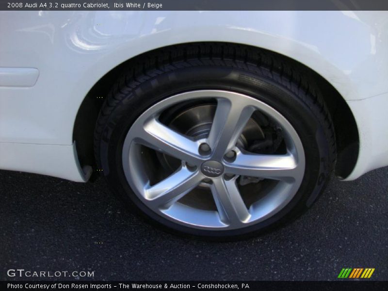  2008 A4 3.2 quattro Cabriolet Wheel