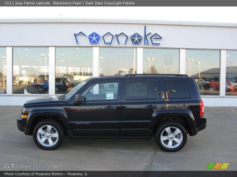 Blackberry Pearl / Dark Slate Gray/Light Pebble 2011 Jeep Patriot Latitude
