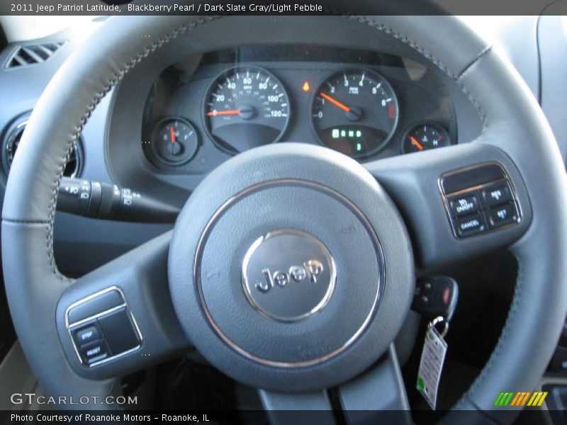 Blackberry Pearl / Dark Slate Gray/Light Pebble 2011 Jeep Patriot Latitude