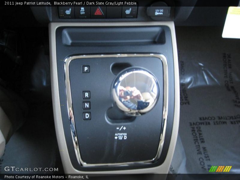  2011 Patriot Latitude CVT2 AutoStick Automatic Shifter
