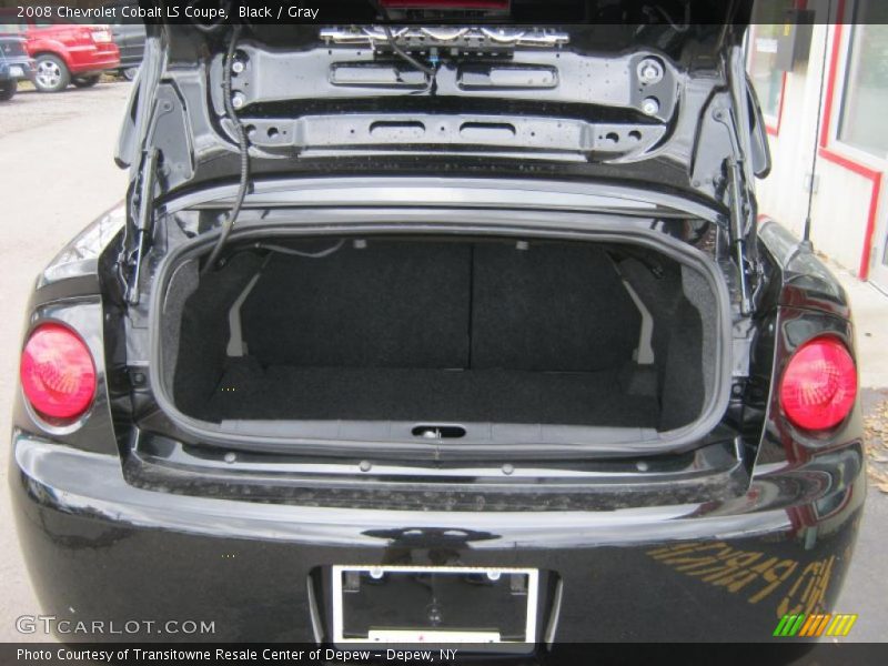 Black / Gray 2008 Chevrolet Cobalt LS Coupe
