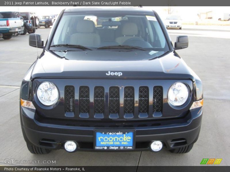 Blackberry Pearl / Dark Slate Gray/Light Pebble 2011 Jeep Patriot Latitude