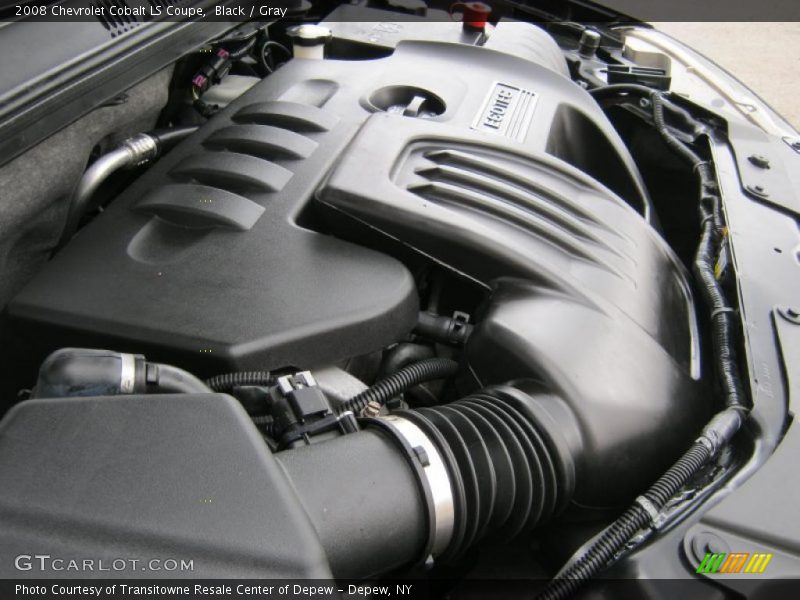 Black / Gray 2008 Chevrolet Cobalt LS Coupe
