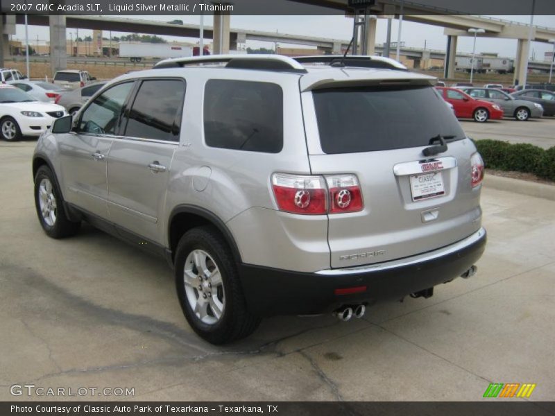 Liquid Silver Metallic / Titanium 2007 GMC Acadia SLT