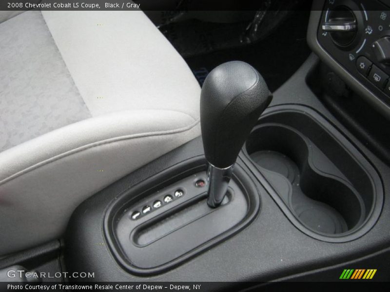 Black / Gray 2008 Chevrolet Cobalt LS Coupe
