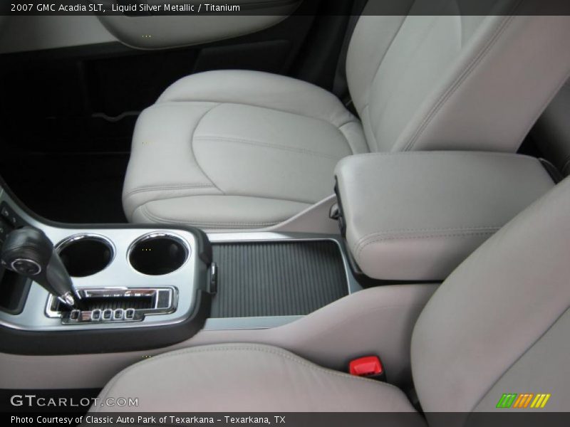 Liquid Silver Metallic / Titanium 2007 GMC Acadia SLT