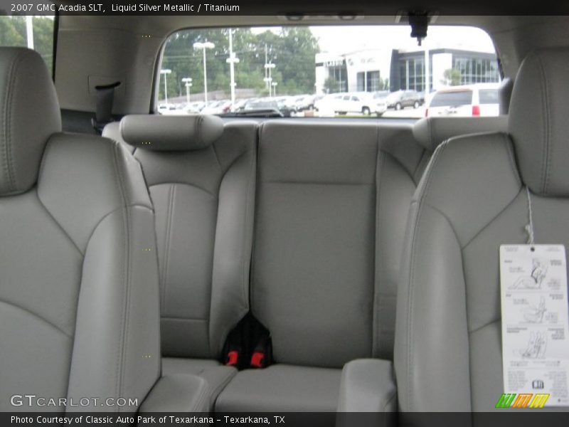 Liquid Silver Metallic / Titanium 2007 GMC Acadia SLT