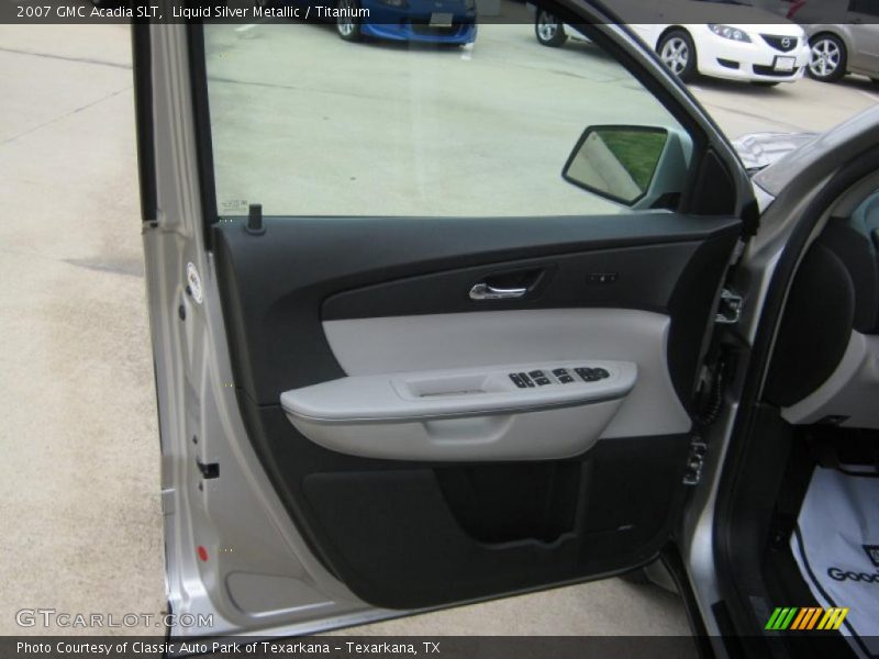 Liquid Silver Metallic / Titanium 2007 GMC Acadia SLT