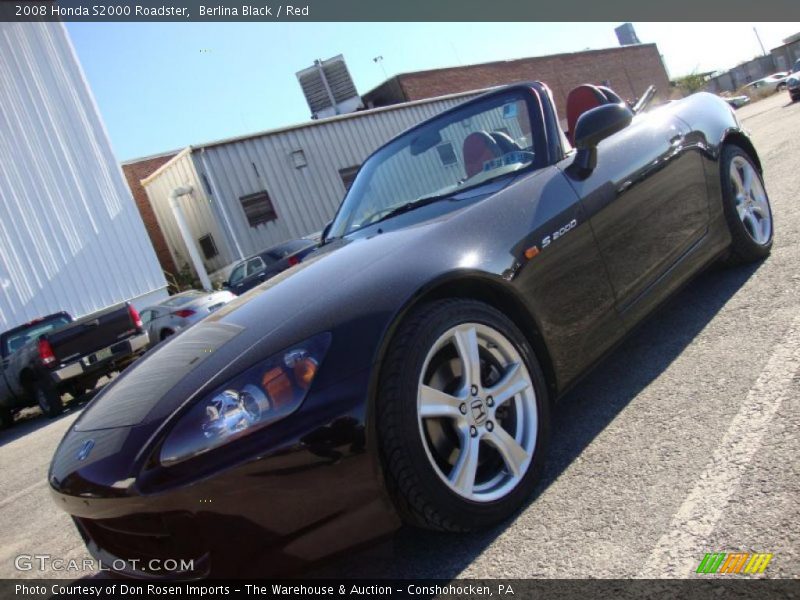 Berlina Black / Red 2008 Honda S2000 Roadster