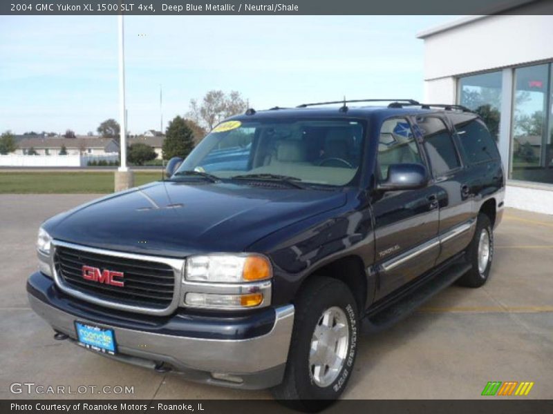 Deep Blue Metallic / Neutral/Shale 2004 GMC Yukon XL 1500 SLT 4x4