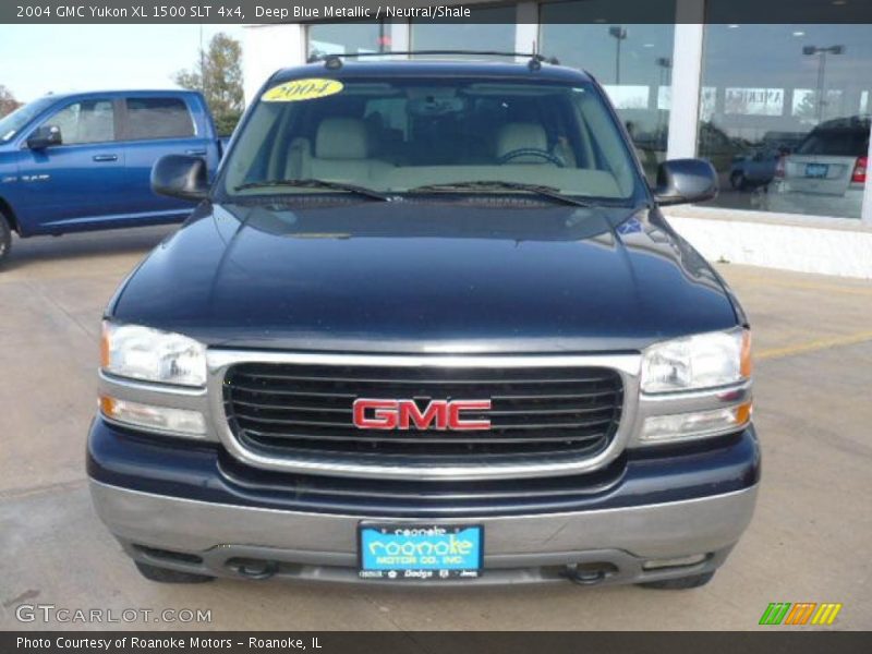 Deep Blue Metallic / Neutral/Shale 2004 GMC Yukon XL 1500 SLT 4x4