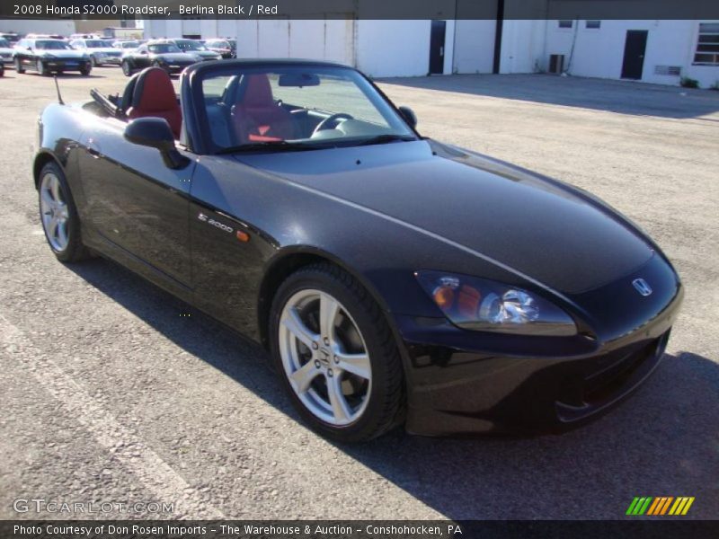 Berlina Black / Red 2008 Honda S2000 Roadster