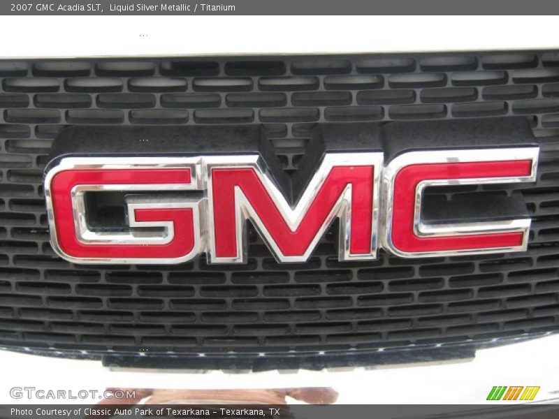 Liquid Silver Metallic / Titanium 2007 GMC Acadia SLT