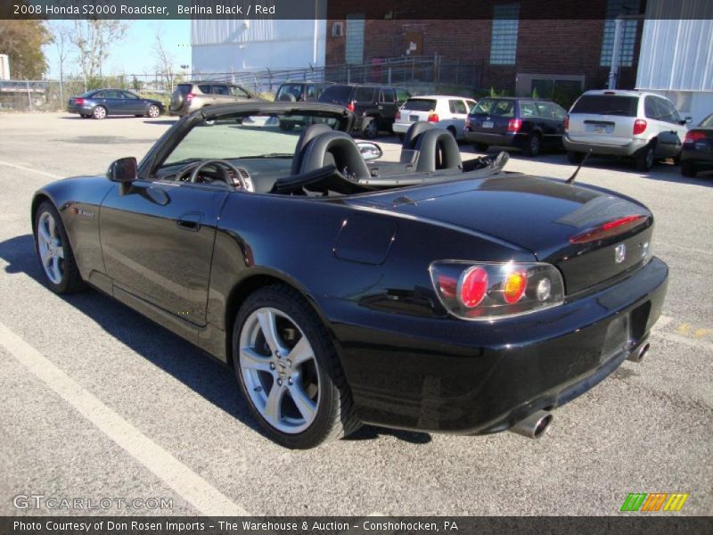 Berlina Black / Red 2008 Honda S2000 Roadster