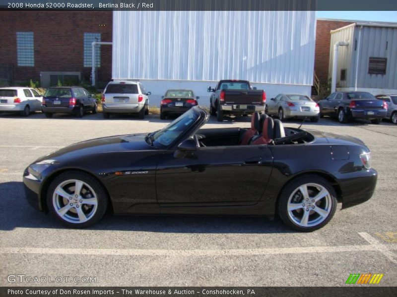 Berlina Black / Red 2008 Honda S2000 Roadster