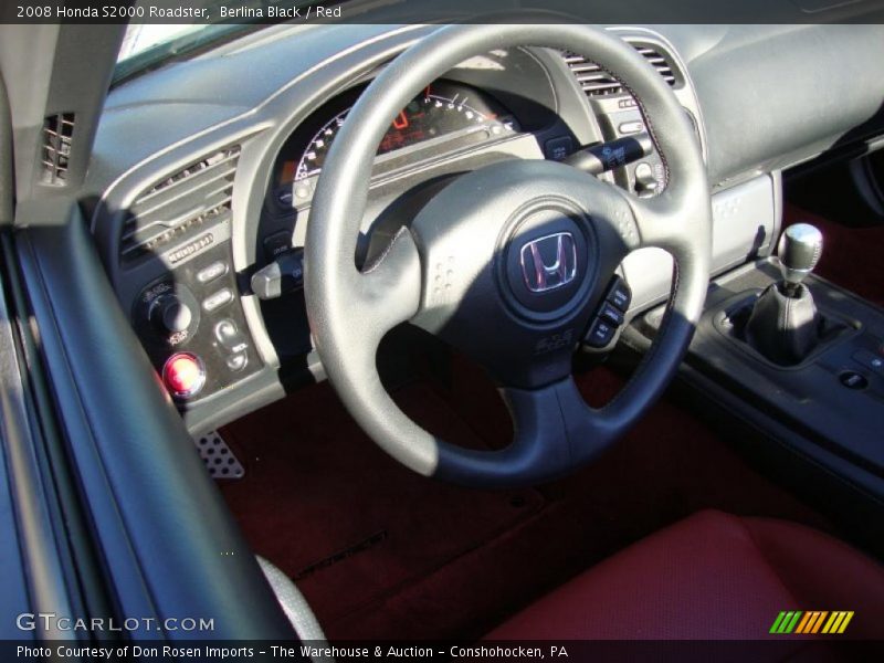 Berlina Black / Red 2008 Honda S2000 Roadster