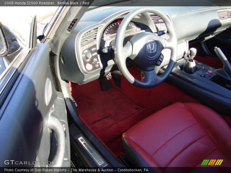  2008 S2000 Roadster Red Interior