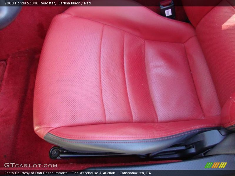  2008 S2000 Roadster Red Interior