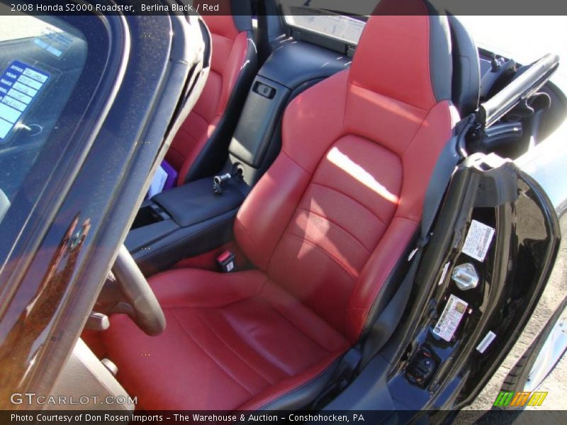  2008 S2000 Roadster Red Interior