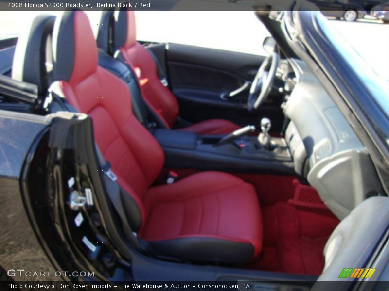  2008 S2000 Roadster Red Interior