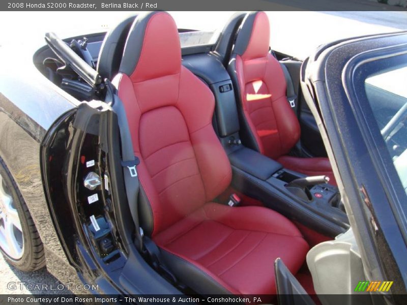  2008 S2000 Roadster Red Interior