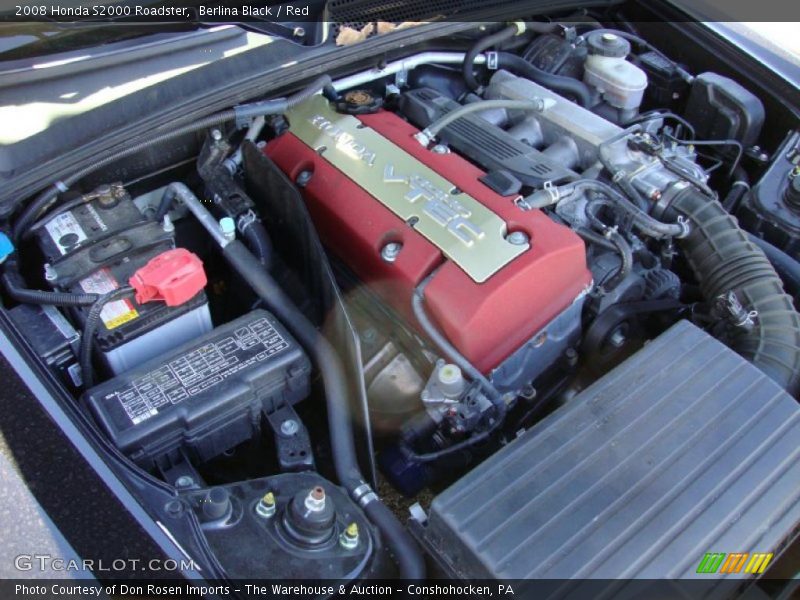  2008 S2000 Roadster Engine - 2.2 Liter DOHC 16-Valve VTEC 4 Cylinder