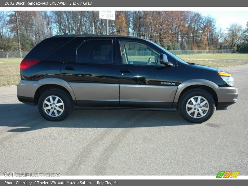 Black / Gray 2003 Buick Rendezvous CXL AWD