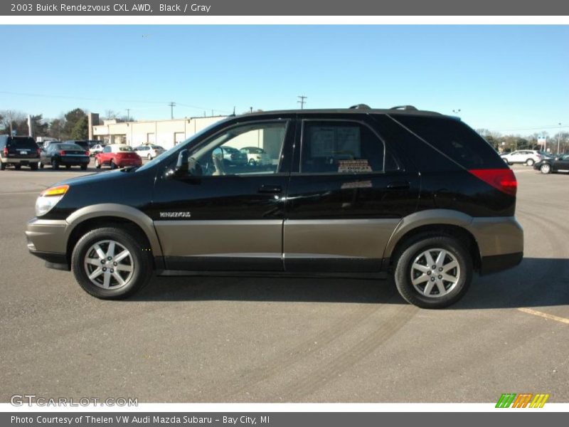 Black / Gray 2003 Buick Rendezvous CXL AWD