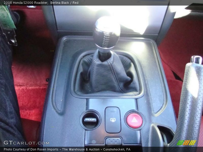 Berlina Black / Red 2008 Honda S2000 Roadster