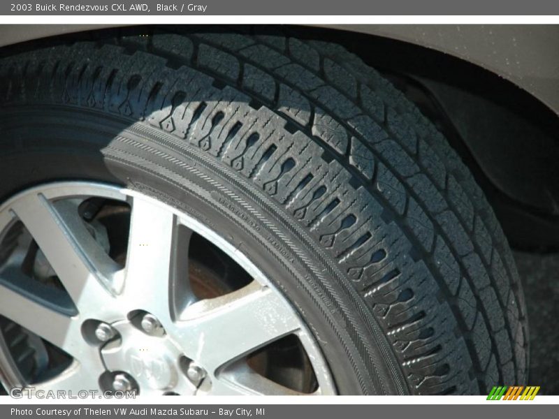 Black / Gray 2003 Buick Rendezvous CXL AWD
