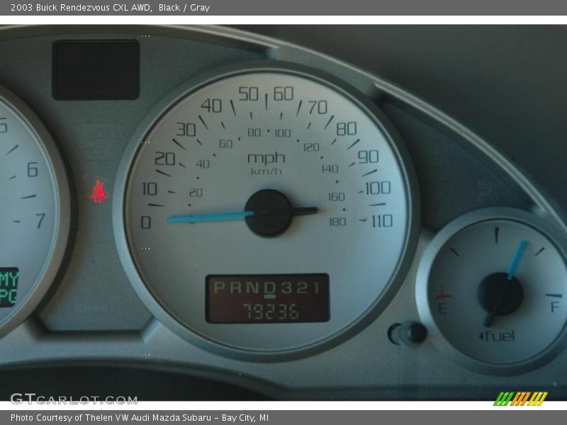 Black / Gray 2003 Buick Rendezvous CXL AWD