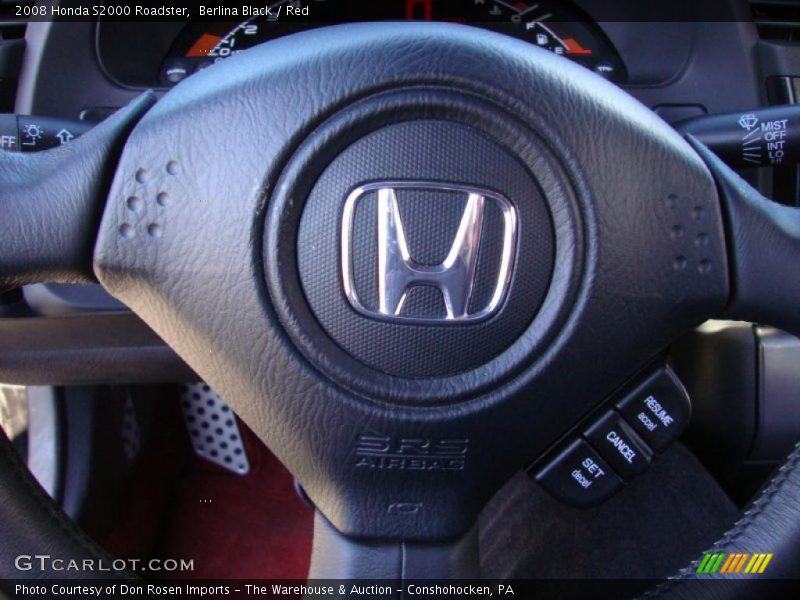 Berlina Black / Red 2008 Honda S2000 Roadster